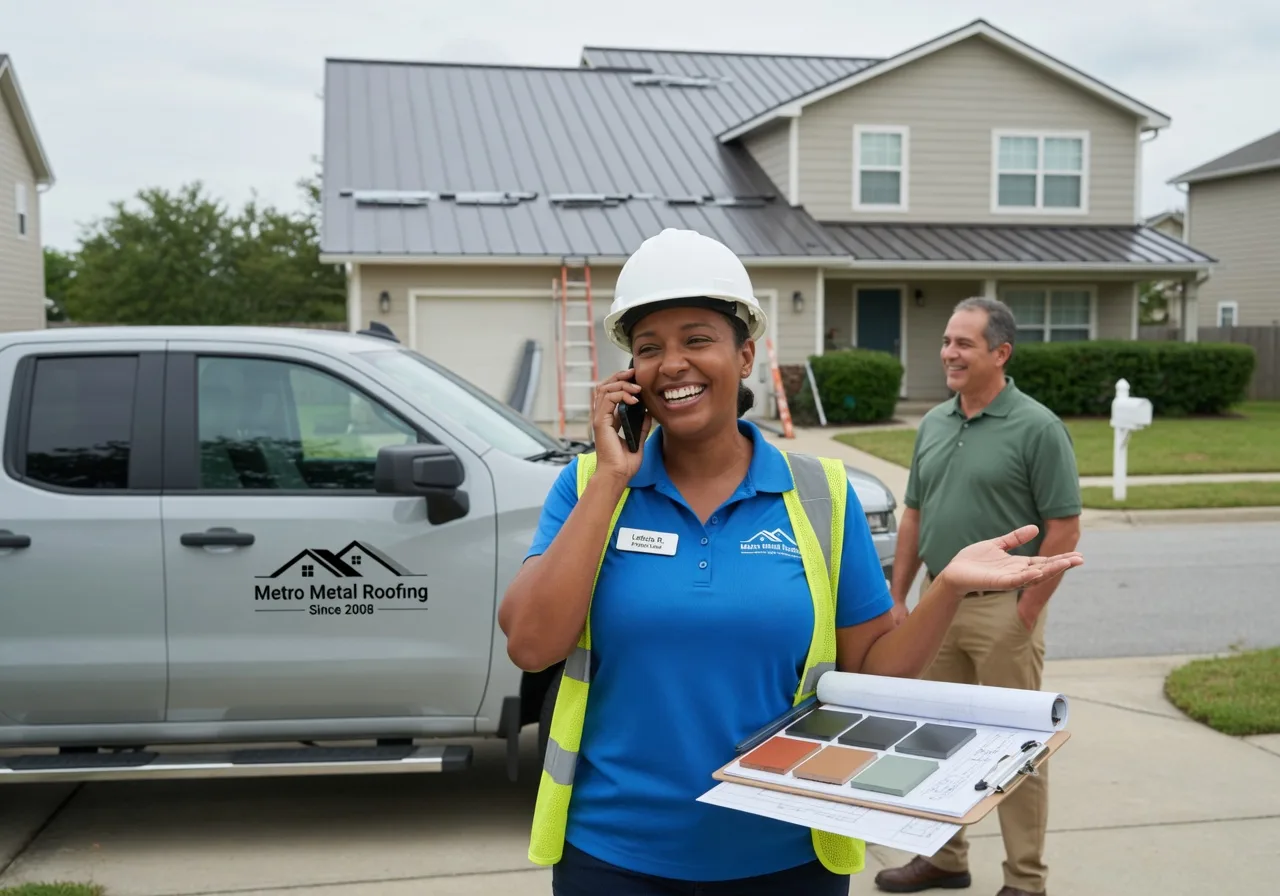 Storm Damage Metal Roof Repair in Prairie Creek, IN